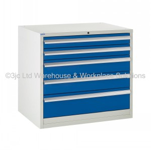 Euroslide Storage Cabinet 5 Drawer 825mm Type 2